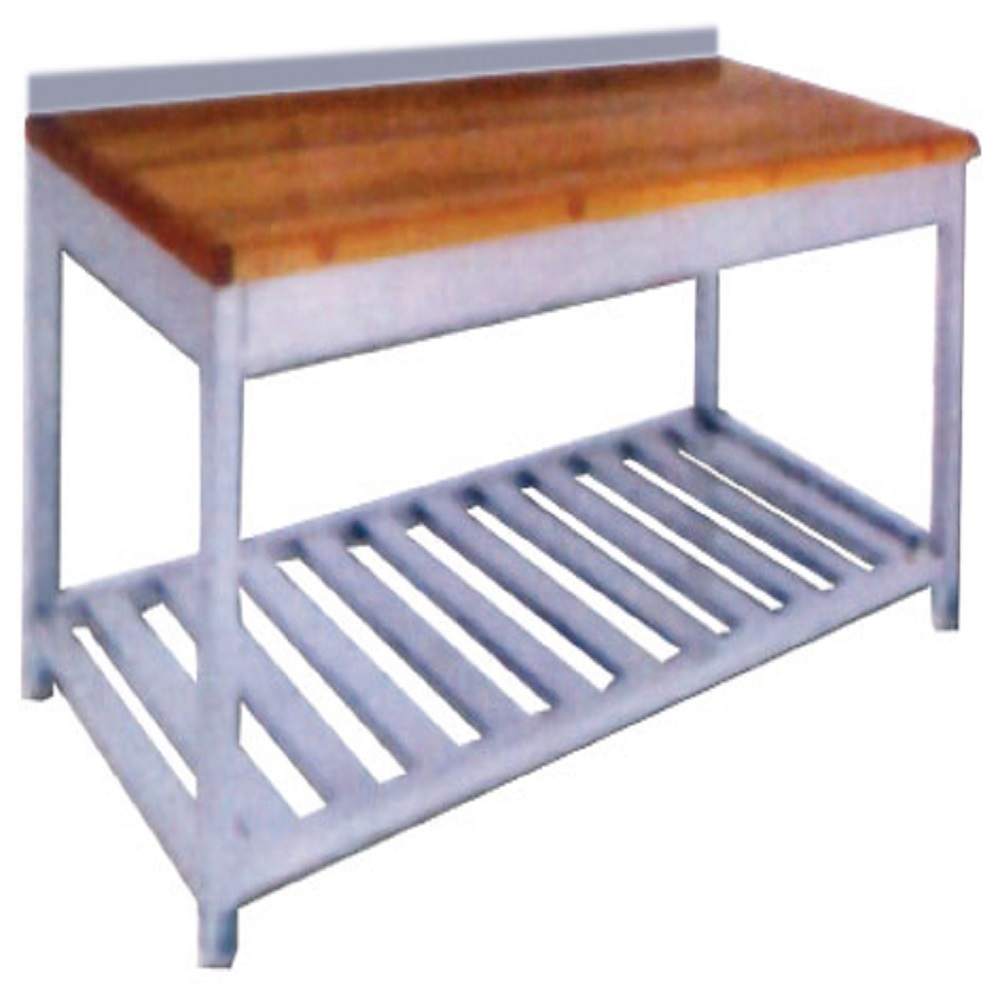 میزکار  رویه چوبی کنار با طبقه -140 سانتی